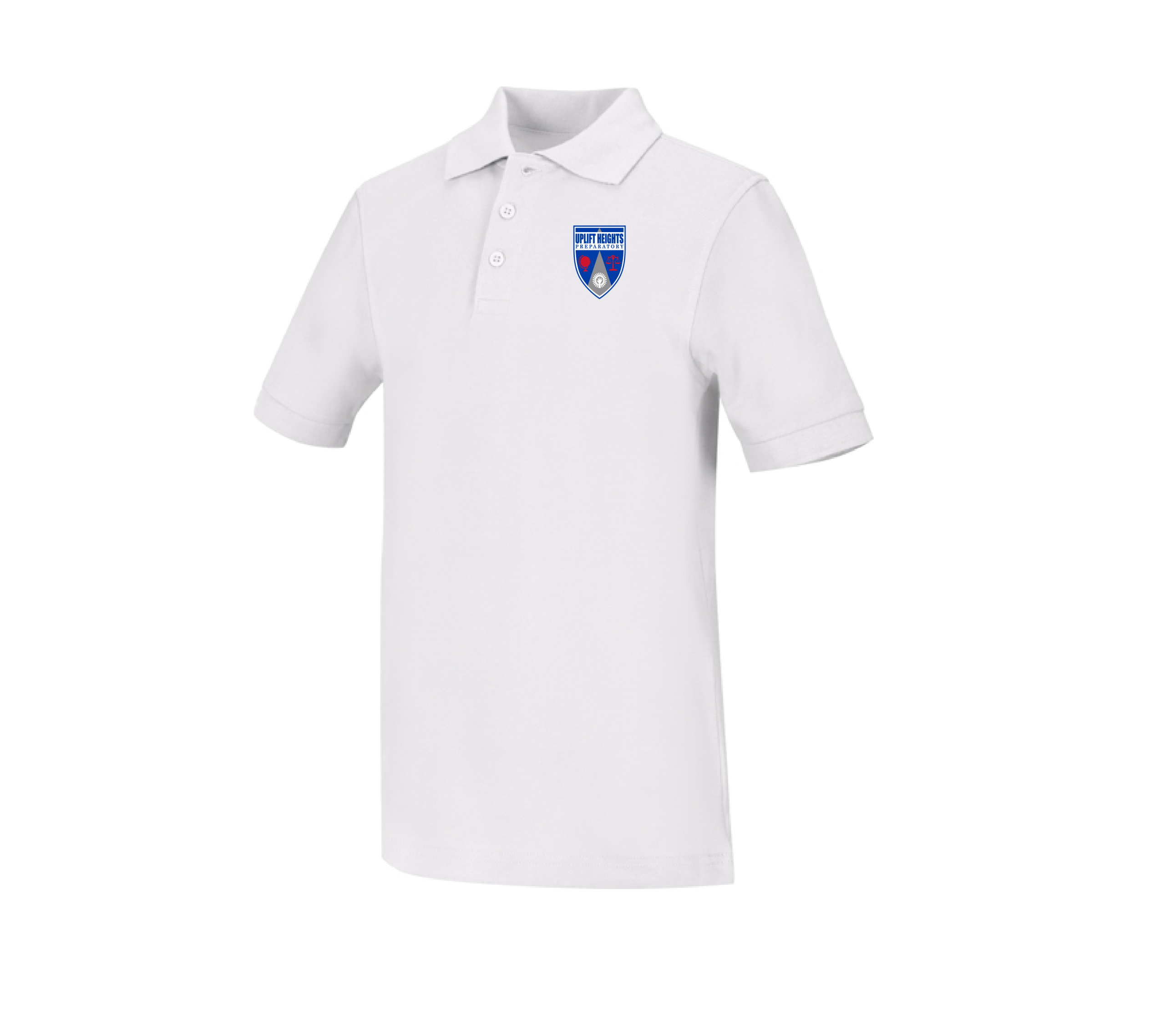 UH - White Polo Shirt | Unique Apparel Designs